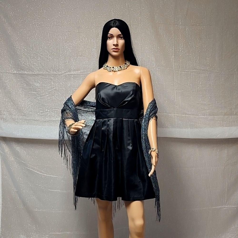 Xhilaration Black Cocktail Dress Sz XL